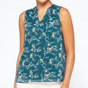 🆑PaperMoon V Neck Floral Blouse Size Small